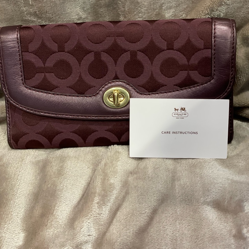 Coach wallet